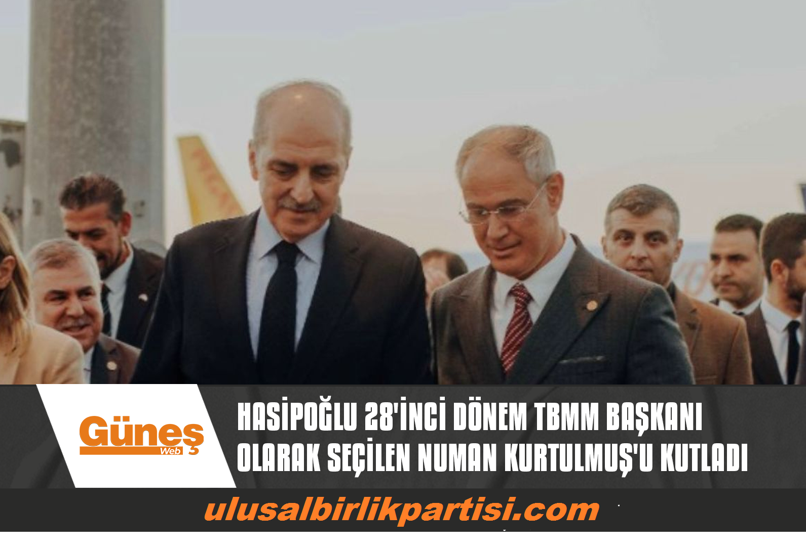 Read more about the article NUMAN KURTULMUŞ BEYEFENDİ’Yİ TEBRİK EDİYOR, YENİ DÖNEM ÇALIŞMALARINDA BAŞARILAR DİLİYORUM