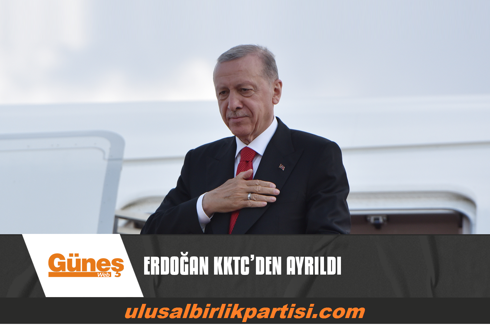 Read more about the article TÜRKİYE CUMHURİYETİ CUMHURBAŞKANI ERDOĞAN KKTC’DEN AYRILDI