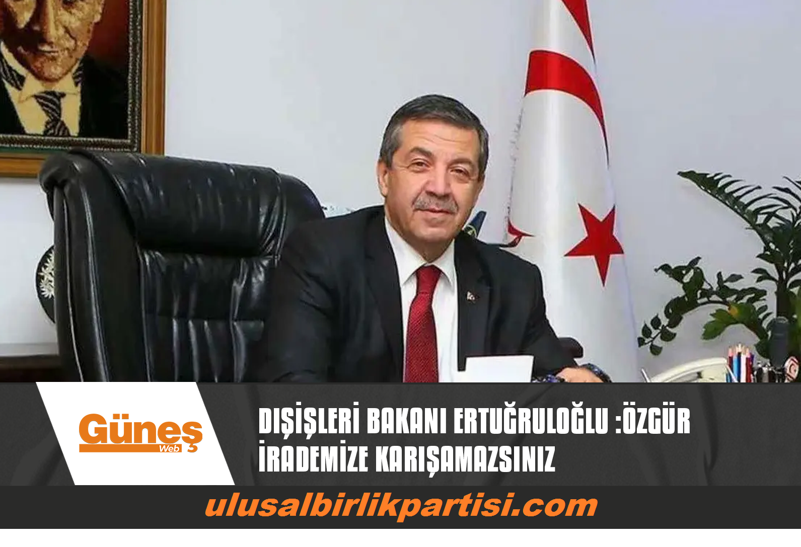 Read more about the article ERTUĞRULOĞLU: ÖZGÜR İRADEMİZE KARIŞAMAZSINIZ