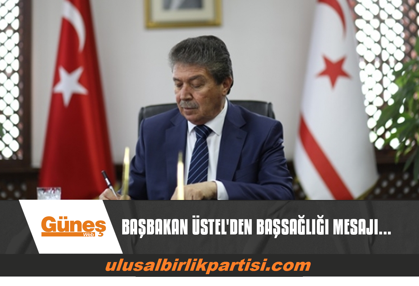 Read more about the article BAŞBAKAN ÜSTEL, TOLGA KINACI İÇİN BAŞSAĞLIĞI MESAJI YAYIMLADI