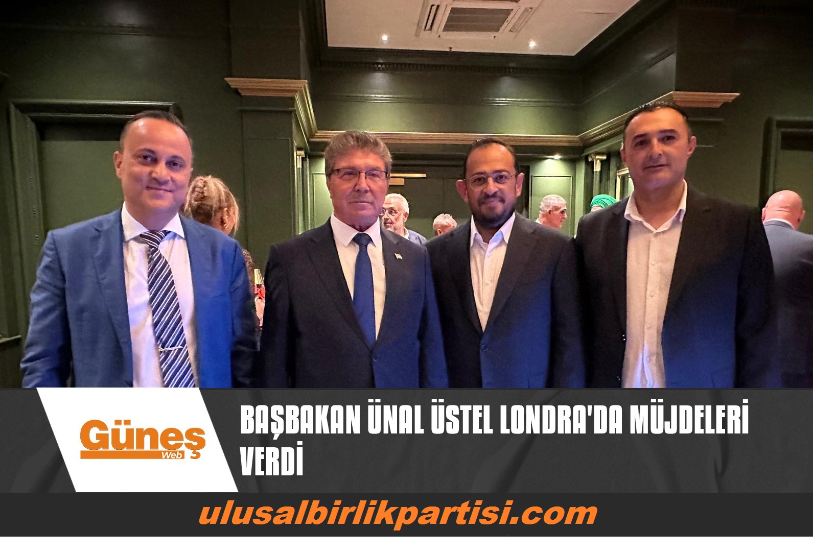 You are currently viewing BAŞBAKAN ÜNAL ÜSTEL LONDRA’DA MÜJDELERİ VERDİ