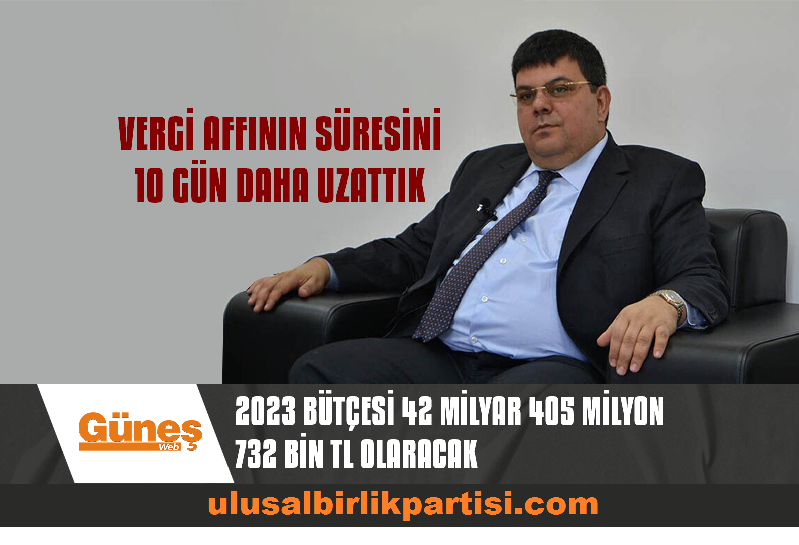 Read more about the article ”VERGİ AFFI SÜRESİNİ UZATTIK”