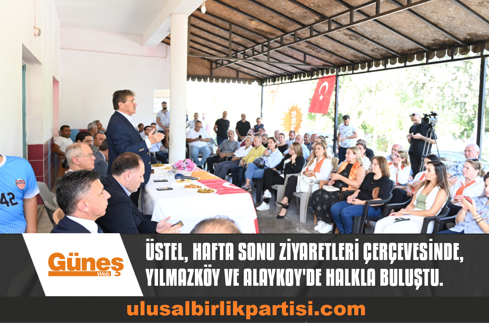 Read more about the article BU DEVLETİ BİZ KURDUK, ŞİMDİ DÜNYAYLA KUCAKLAŞTIRACAĞIZ