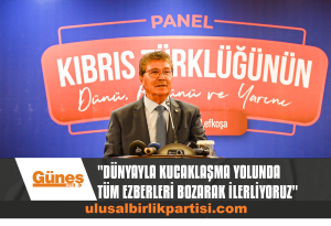 Read more about the article “DÜNYAYLA KUCAKLAŞMA YOLUNDA TÜM EZBERLERİ BOZARAK İLERLİYORUZ”