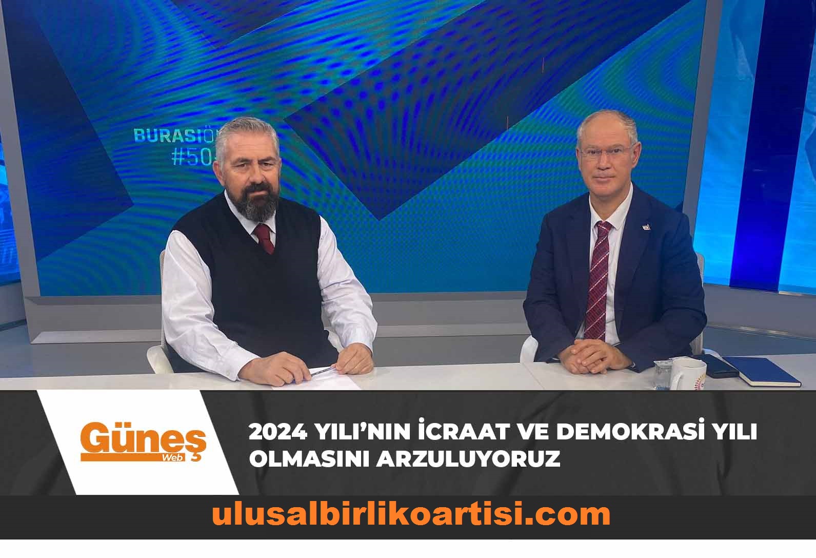 Read more about the article 2024 Yılı’nın icraat ve demokrasi yılı olmasını arzuluyoruz