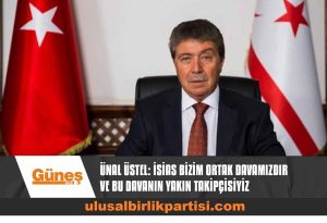 Read more about the article Başbakan Ünal Üstel: “İsias Bizim Ortak Davamızdır ve Bu Davanın Yakın Takipçisiyiz”