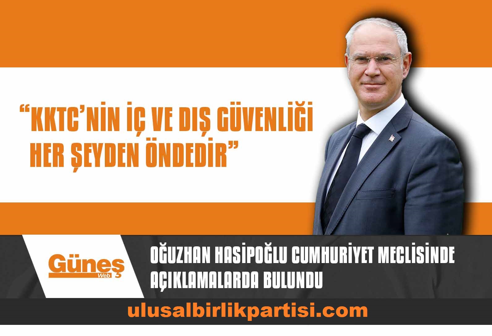 Read more about the article Oğuzhan Hasipoğlu Cumhuriyet Meclisinde Açıklamalarda Bulundu