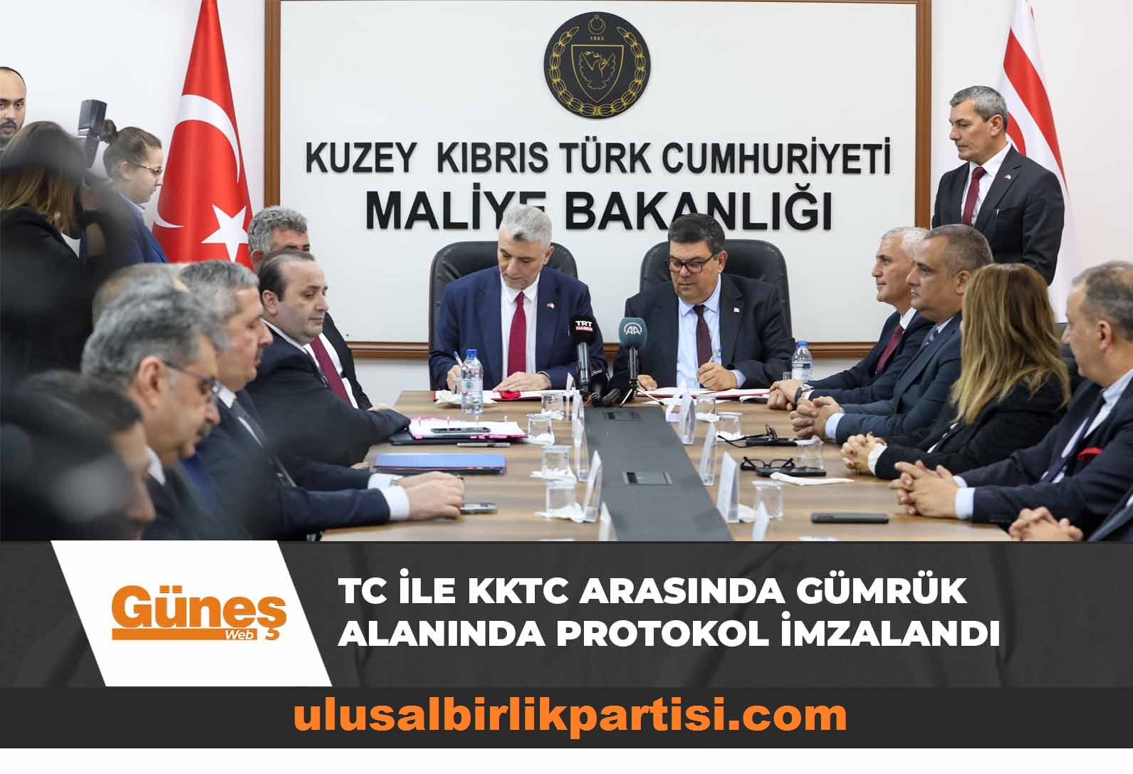 Read more about the article TC ile KKTC arasında gümrük alanında iş birliği yapılmasını öngören bir protokol imzalandı