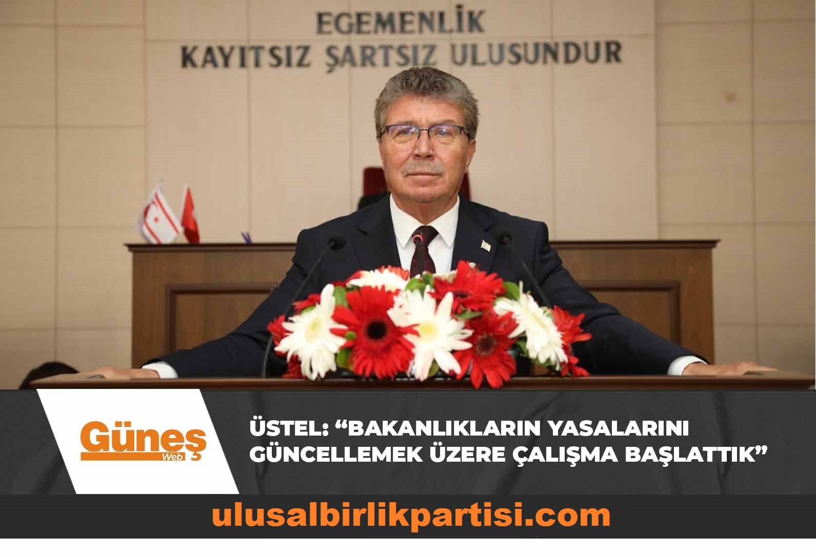 Read more about the article Başbakan Üstel Meclis’te konuştu: “Bakanlıkların yasalarını güncellemek üzere çalışma başlattık”