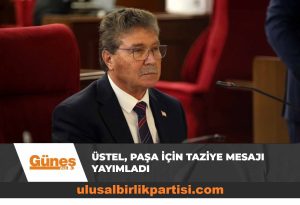 Read more about the article Başbakan Üstel, Halil Paşa için taziye mesajı yayımladı