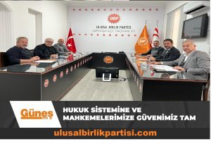 Read more about the article UBP ilçe başkanları toplandı