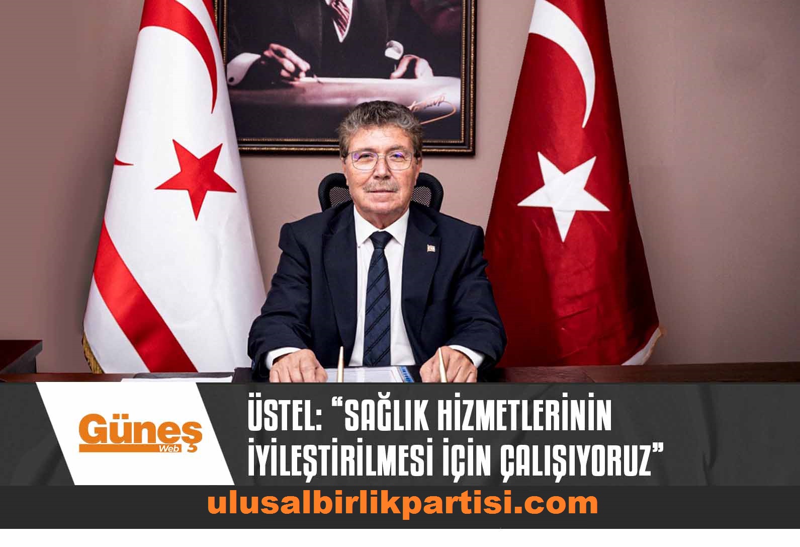 Read more about the article ÜSTEL: “SAĞLIK HİZMETLERİNİN İYİLEŞTİRİLMESİ İÇİN ÇALIŞIYORUZ”