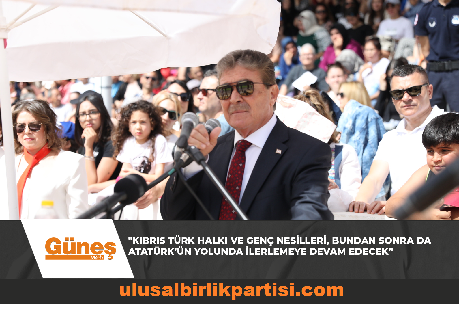 Read more about the article Girne 20 Temmuz Mete Adanır Stadyumu’nda tören düzenlendi