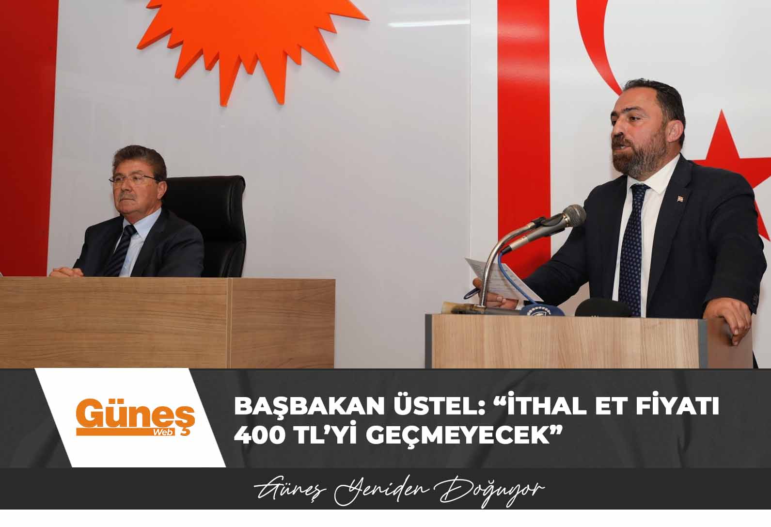 You are currently viewing Başbakan Üstel: “İthal et fiyatı 400 TL’yi geçmeyecek”