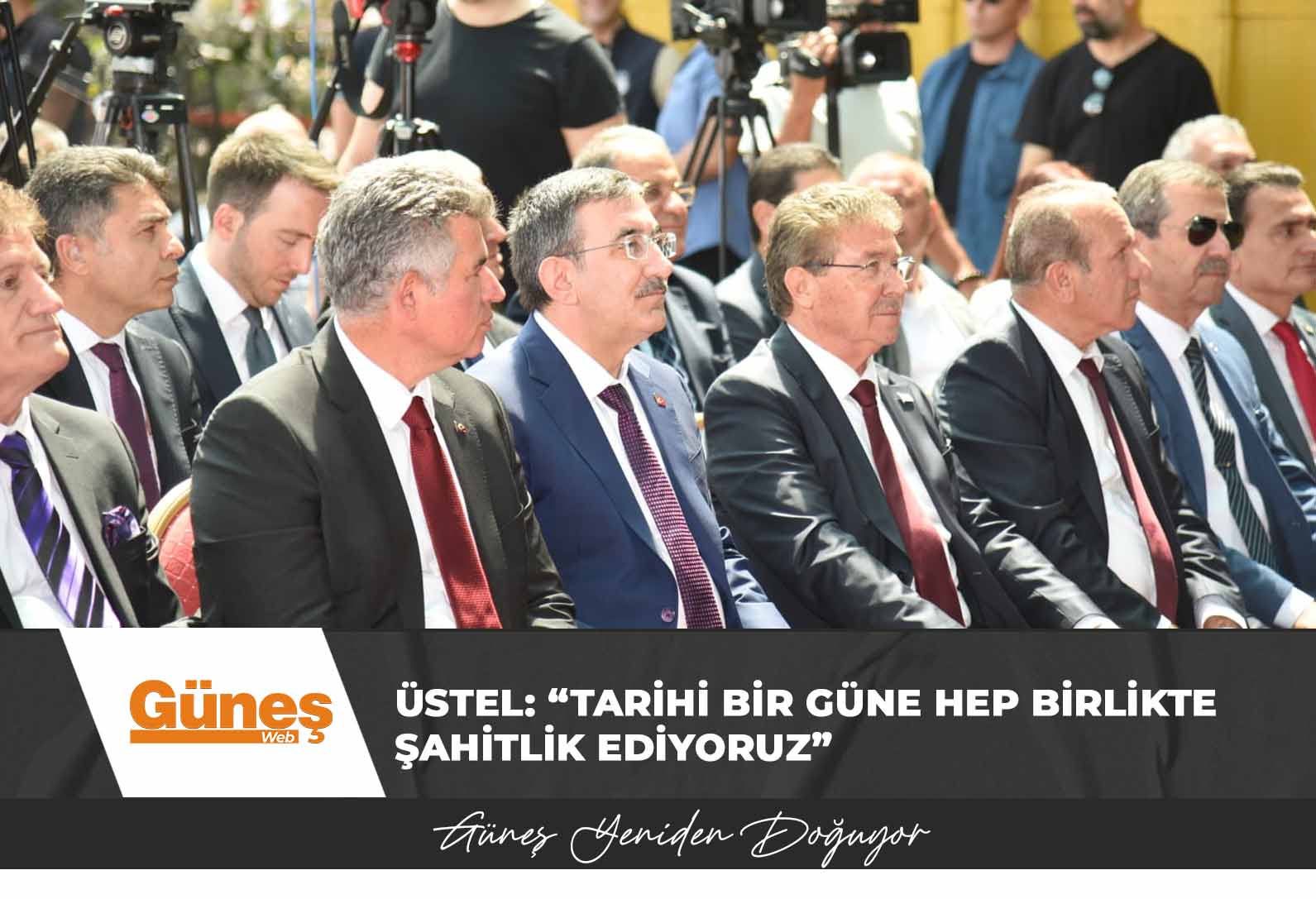 You are currently viewing Üstel: “Tarihi bir güne hep birlikte şahitlik ediyoruz”