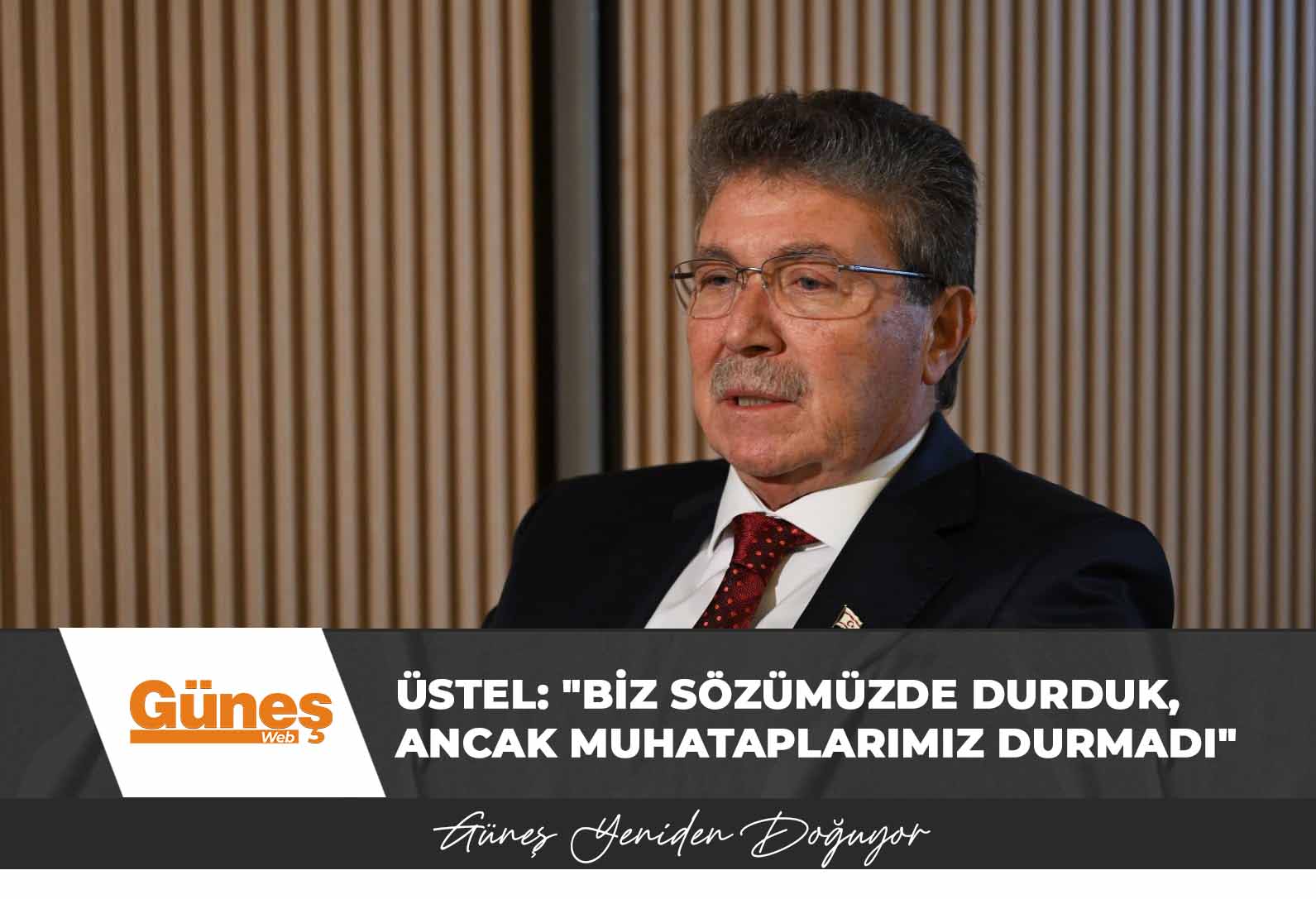 You are currently viewing Başbakan Ünal Üstel: “Biz sözümüzde durduk, ancak muhataplarımız durmadı”