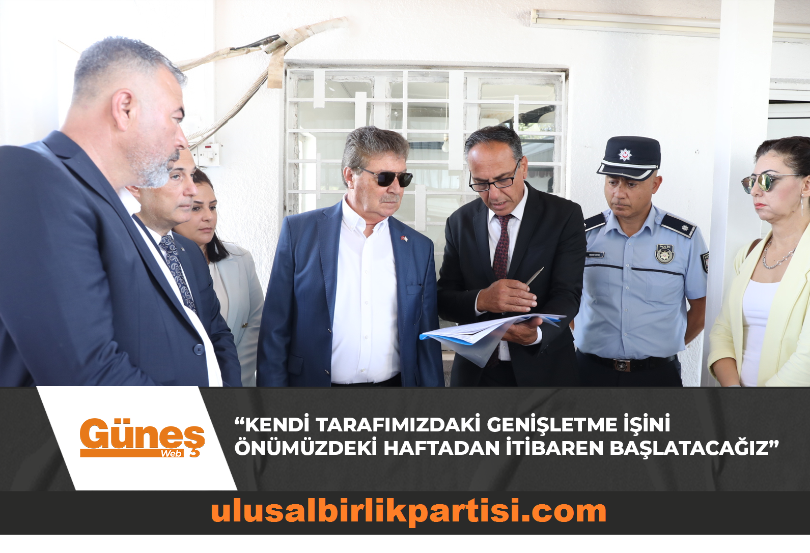 Read more about the article Başbakan Üstel, Beyarmudu Kapısı’nda incelemelerde bulundu