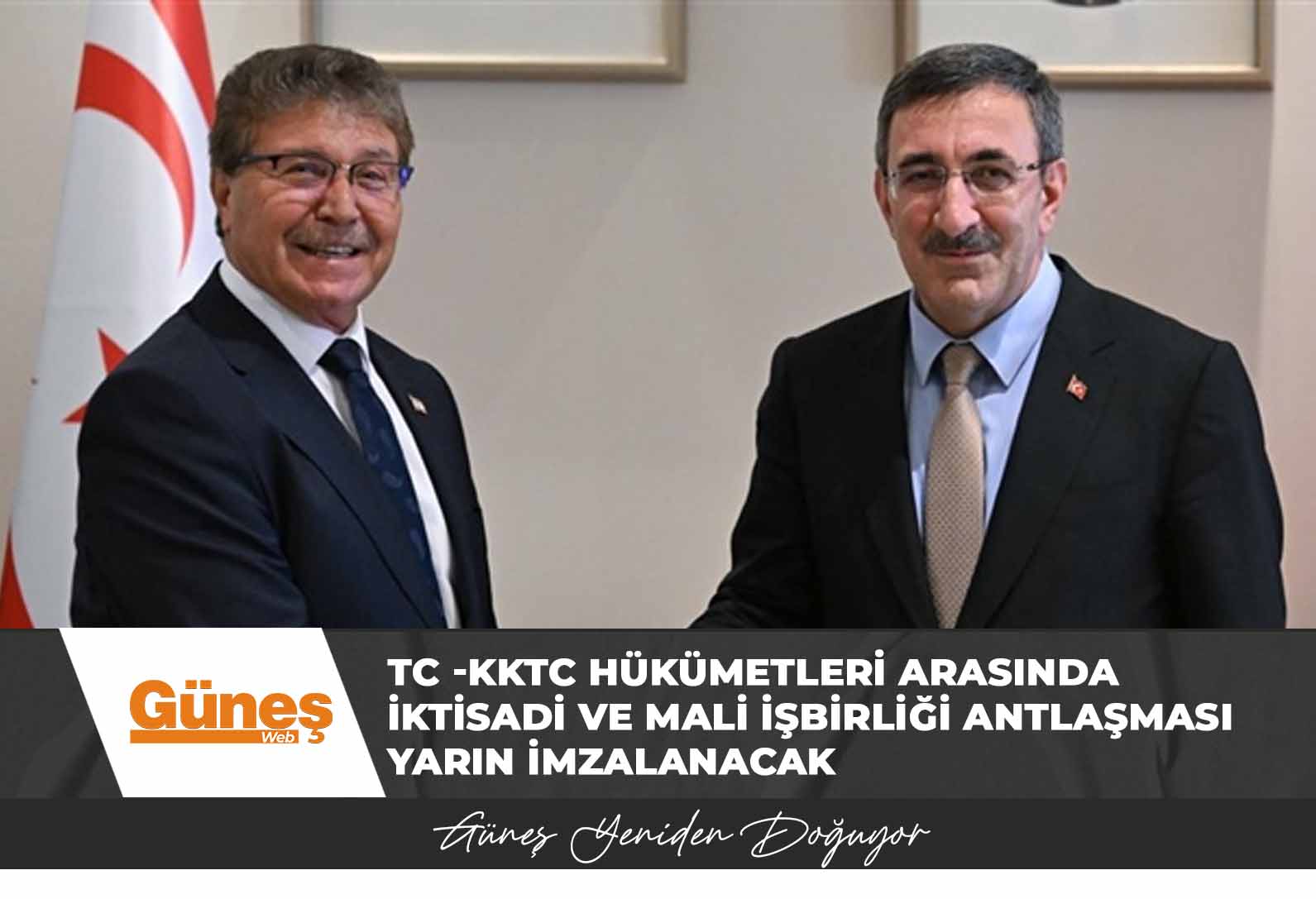 You are currently viewing TC -KKTC Hükümetleri Arasında İktisadi ve Mali İşbirliği Antlaşması yarın imzalanacak