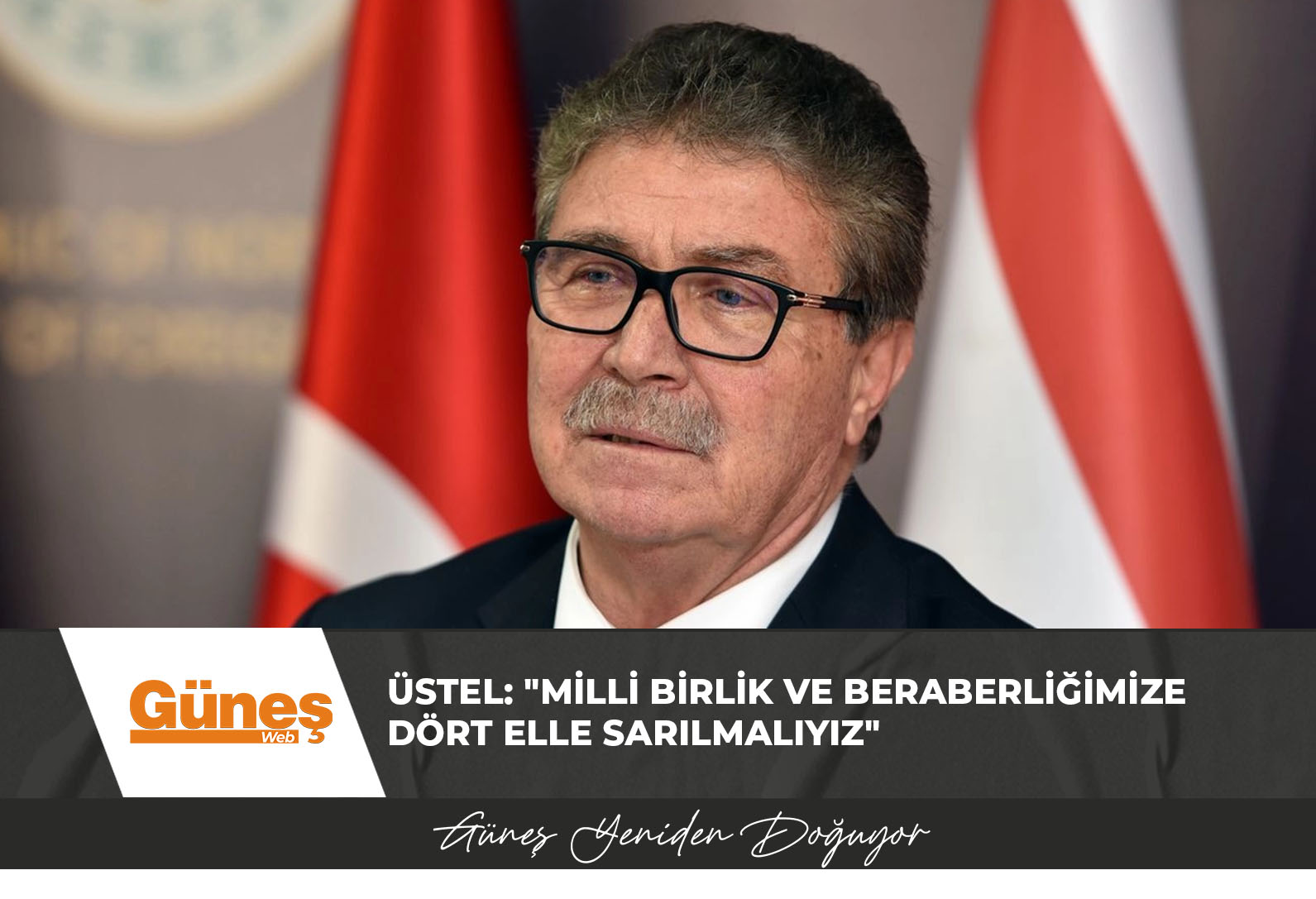 Read more about the article ÜSTEL: “MİLLİ BİRLİK VE BERABERLİĞİMİZE DÖRT ELLE SARILMALIYIZ”