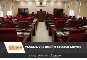 Read more about the article Yasama yılı bugün tamamlanıyor