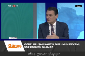 Read more about the article Oğuz: Oluşan kaotik durumun devamı, söz konusu olamaz