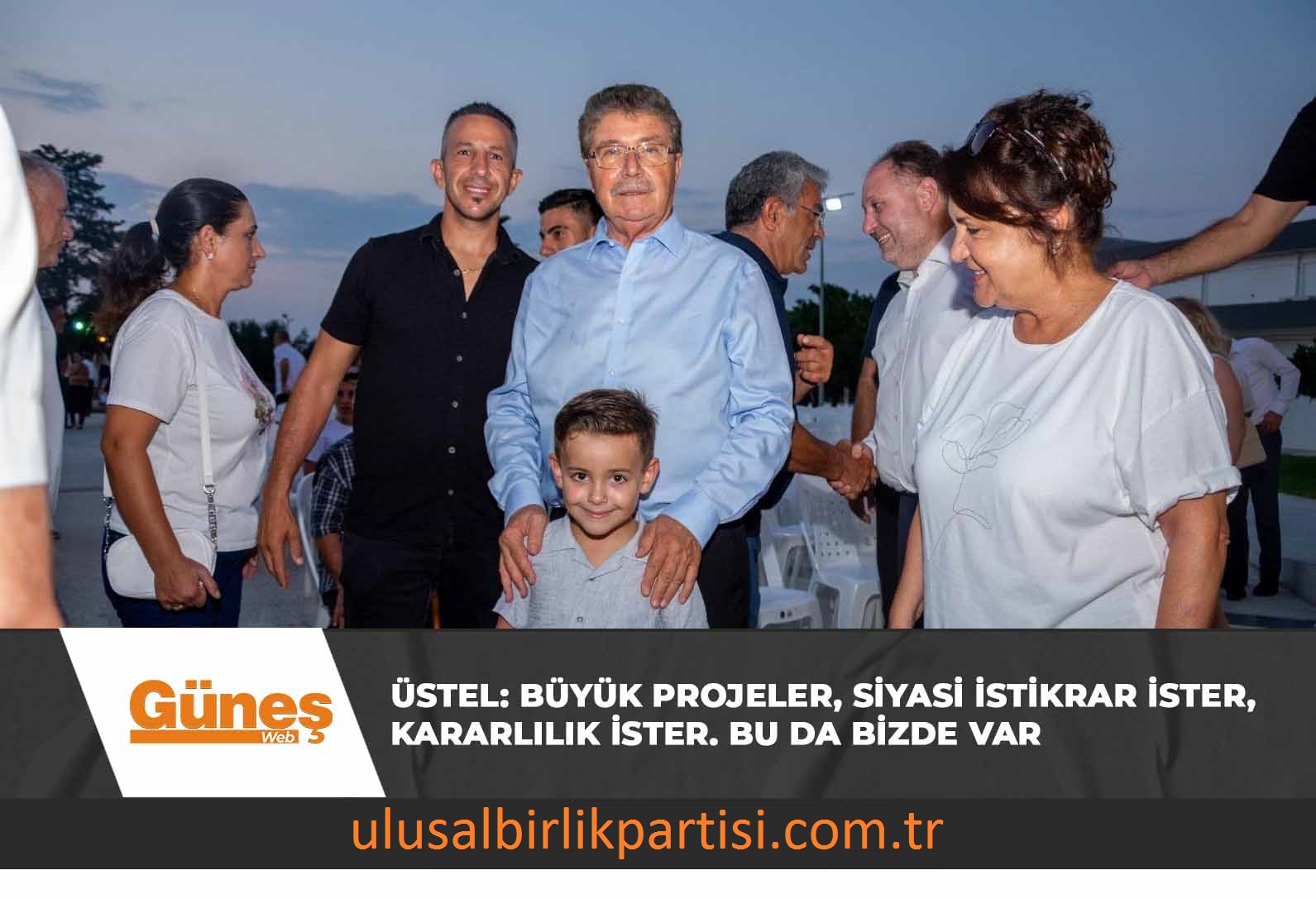 Read more about the article Üstel: Büyük projeler, siyasi istikrar ister, kararlılık ister.