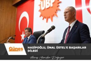 Read more about the article Hasipoğlu, Ünal Üstel’e başarılar diledi