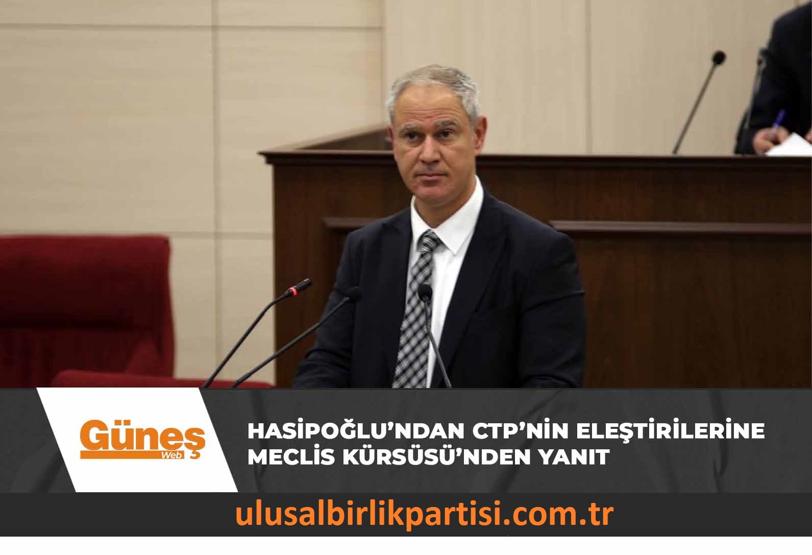 You are currently viewing HASİPOĞLU’NDAN CTP’NİN ELEŞTİRİLERİNE MECLİS KÜRSÜSÜ’NDEN YANIT