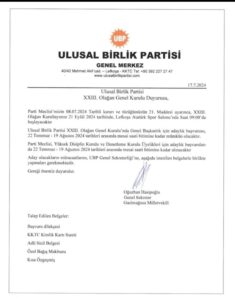 Read more about the article Adaylık Başvuruları 22Temmuz – 19Ağustos Tarihleri Arasında Alınacaktır