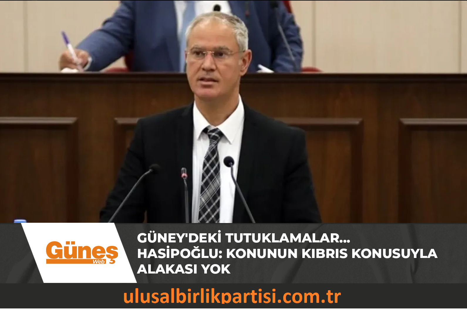 Read more about the article Güney’deki tutuklamalar… Hasipoğlu: Konunun Kıbrıs konusuyla alakası yok