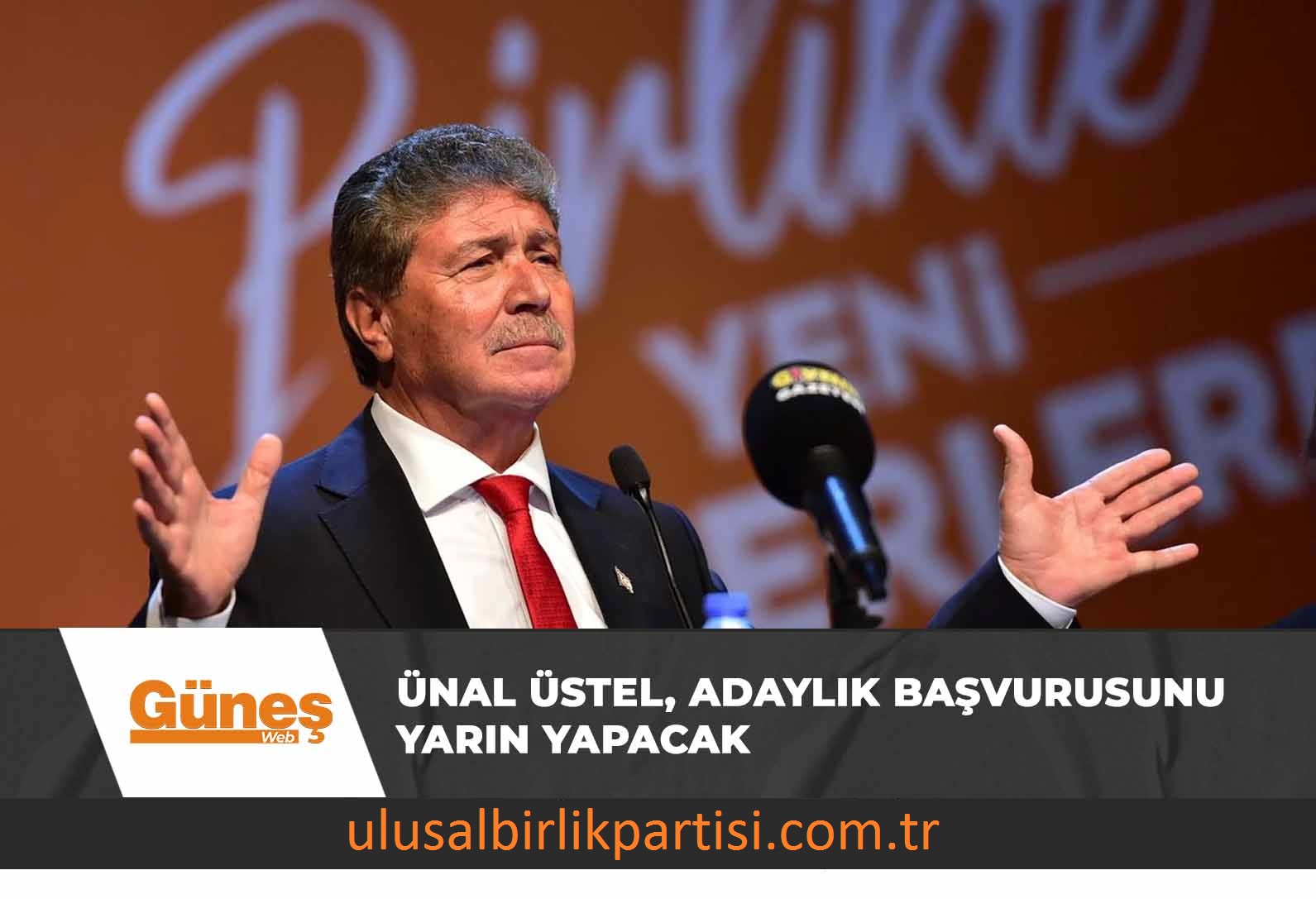 Read more about the article Başbakan Ünal Üstel, adaylık başvurusunu yarın yapacak