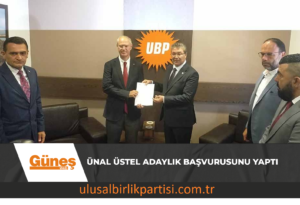 Read more about the article Ünal Üstel adaylık başvurusunu yaptı