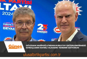 Read more about the article Oğuzhan Hasipoğlu’ndan kurultay değerlendirmesi: Sonuçların hayırlı olmasını temenni ediyorum