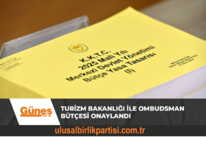 Read more about the article Turizm Bakanlığı ile Ombudsman bütçesi onaylandı