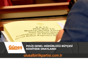 Read more about the article Polis Genel Müdürlüğü bütçesi komitede onaylandı