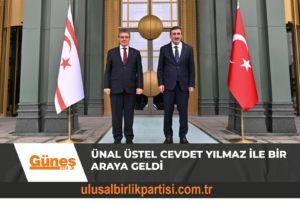 Read more about the article Ünal Üstel Cevdet Yılmaz ile bir araya geldi