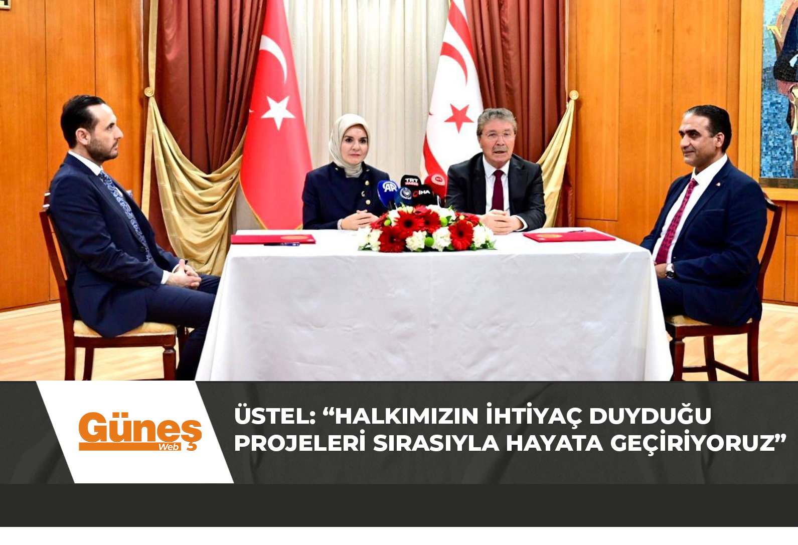 Read more about the article ÜSTEL: “HALKIMIZIN İHTİYAÇ DUYDUĞU PROJELERİ SIRASIYLA HAYATA GEÇİRİYORUZ”