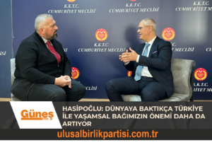 Read more about the article Hasipoğlu: Dünyaya baktıkça Türkiye ile yaşamsal bağımızın önemi daha da artıyor