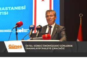 Read more about the article Üstel: Süreci önümüzdeki günlerde tamamlayıp ihaleye çıkacağız