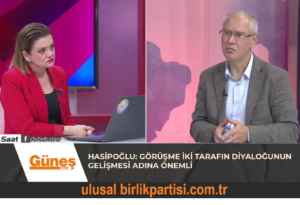 Read more about the article Hasipoğlu: Görüşme iki tarafın diyaloğunun gelişmesi adına önemli