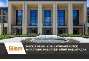 Read more about the article Meclis Genel Kurulu’ndaki bütçe maratonu pazartesi günü başlayacak